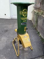  robuster Elektro-Gartenhäcksler vom Typ Cramer Kompost