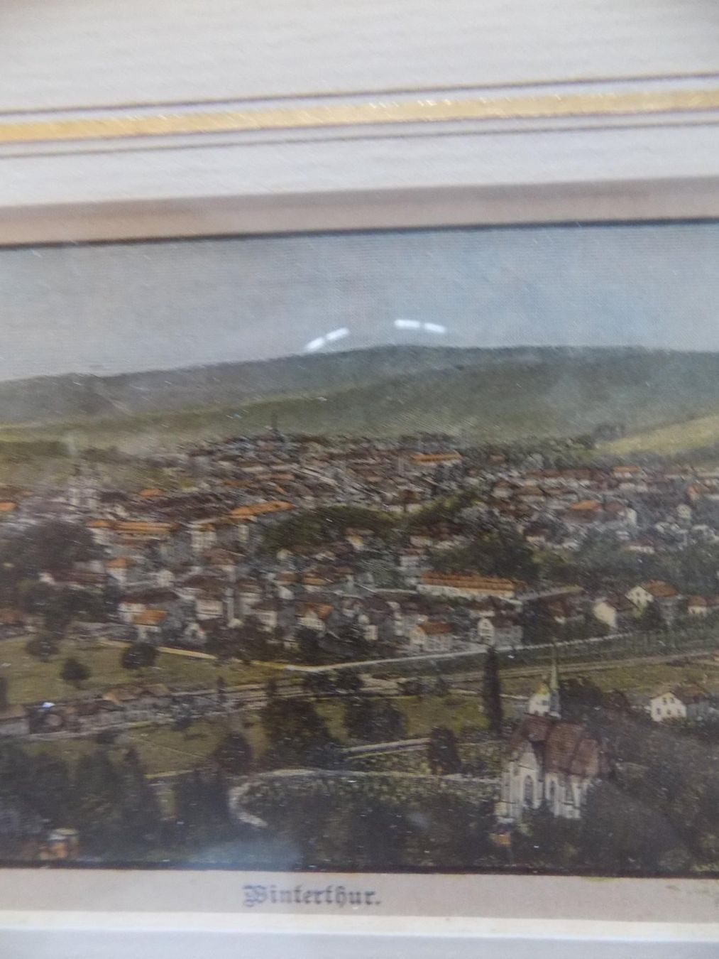 Incisioni: Winterthur Rahmen über Eck vergoldet – Usato da Risch venduto da Rischli15 4