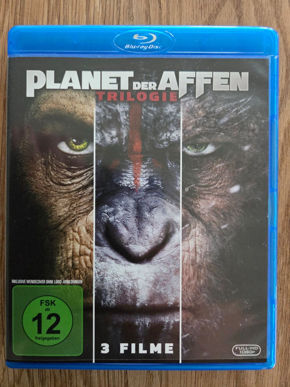 Tutti i DVDs: Planet der Affen - Trilogie (Blu-Ray) – Nuovo (secondo la descrizione) da Niederhelfenschwil venduto da George27