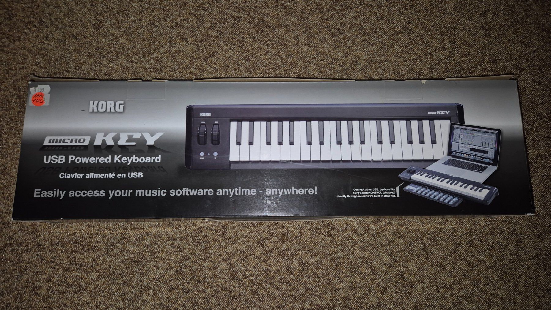 Musikinstrumente: Korg microKEY 49 USB-Keyboard, OVP – Gebraucht aus Zürich von My_Soul