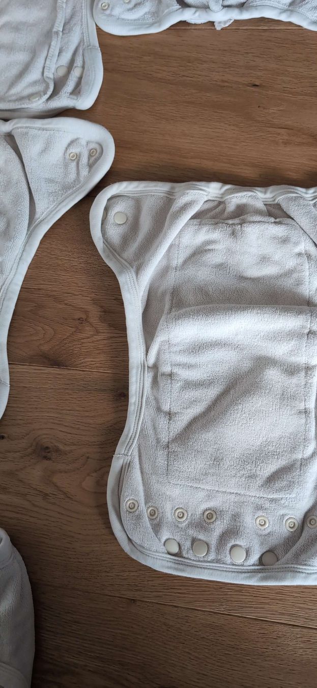 Windeleimer & Windeln: 10 PoPoLiNi Höschenwindeln /Stoffwindeln One Size – Gebraucht aus Bern von JennisJungle 2