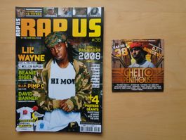 Rap US mars 2008 Lil Wayne Beanie Sigel Pimp C Scarface + CD