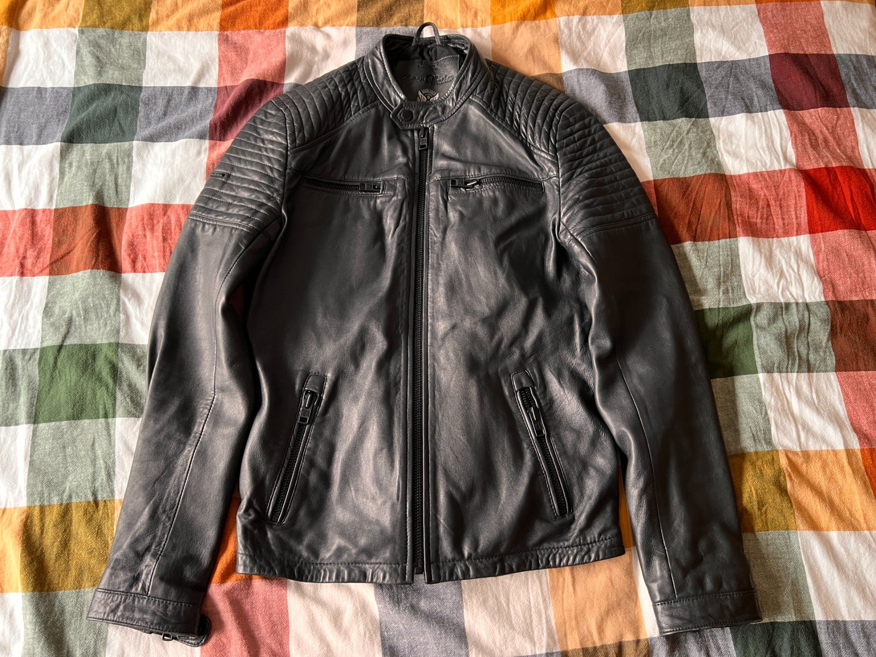 Superdry Giacche: Superdry men leather jacket/ Herren Lederjacke – Usato da Horw venduto da cyr_2jry