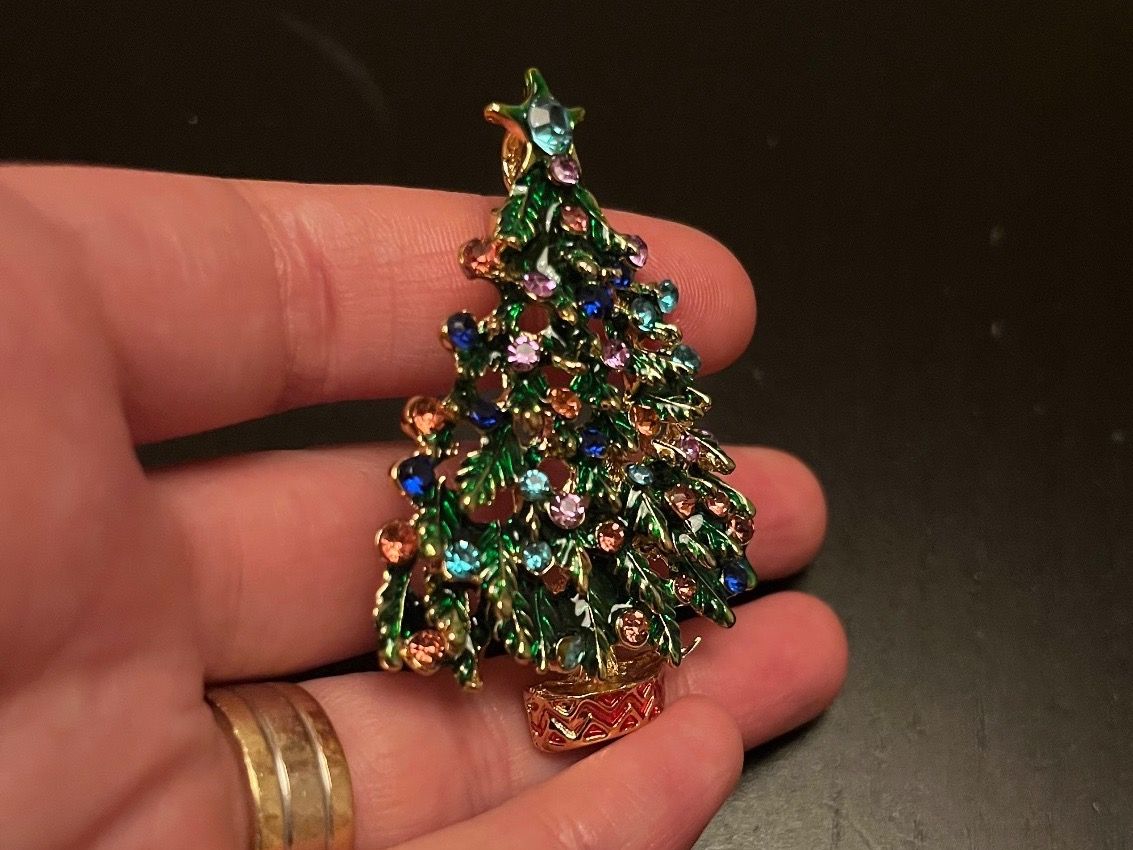 Spille & Fermagli: Brosche Christbaum ( Weihnachtsbaum) – Nuovo (secondo la descrizione) da Gams venduto da Mariawicca 5