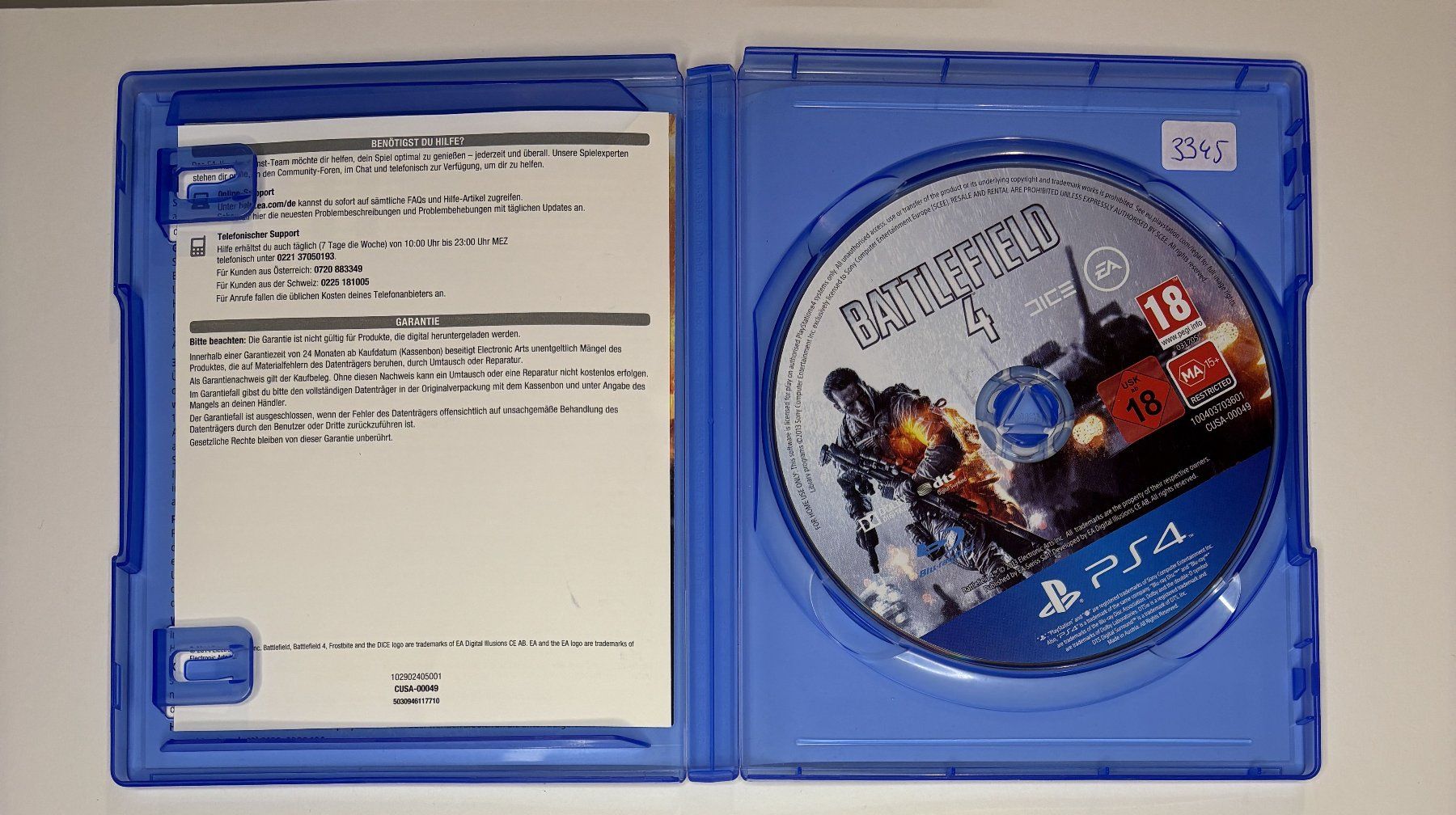 Giochi: PS4 - Battlefield 4 - Premium Edition – Usato da Allschwil venduto da Bullach 1