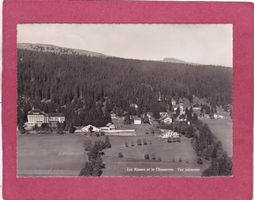 Les Rasses et le Chasseron Vue aérienne 1955