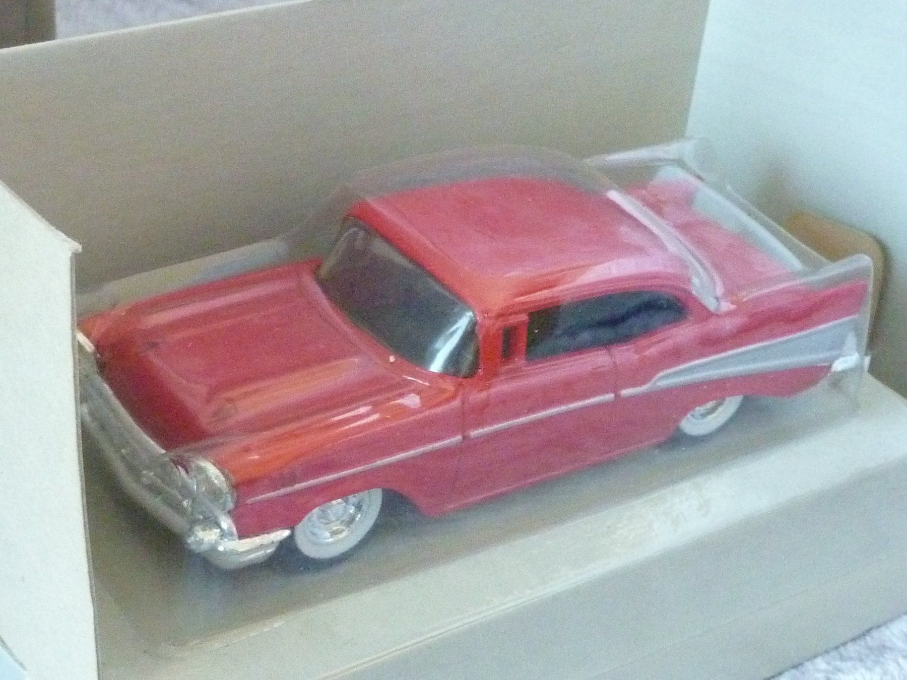Chevrolet Modellini d'auto: Chevrolet Bel-Air 1957   1:43 – Nuovo e nell'imballaggio originale da Dürrenäsch venduto da modellautos4you 1