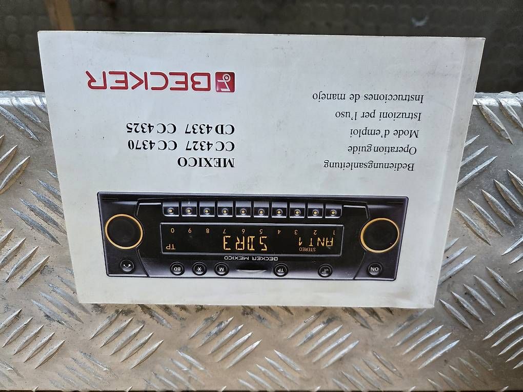 Radio: Becker Mexico – Usato da Steckborn venduto da Dieter_Scherrer 1