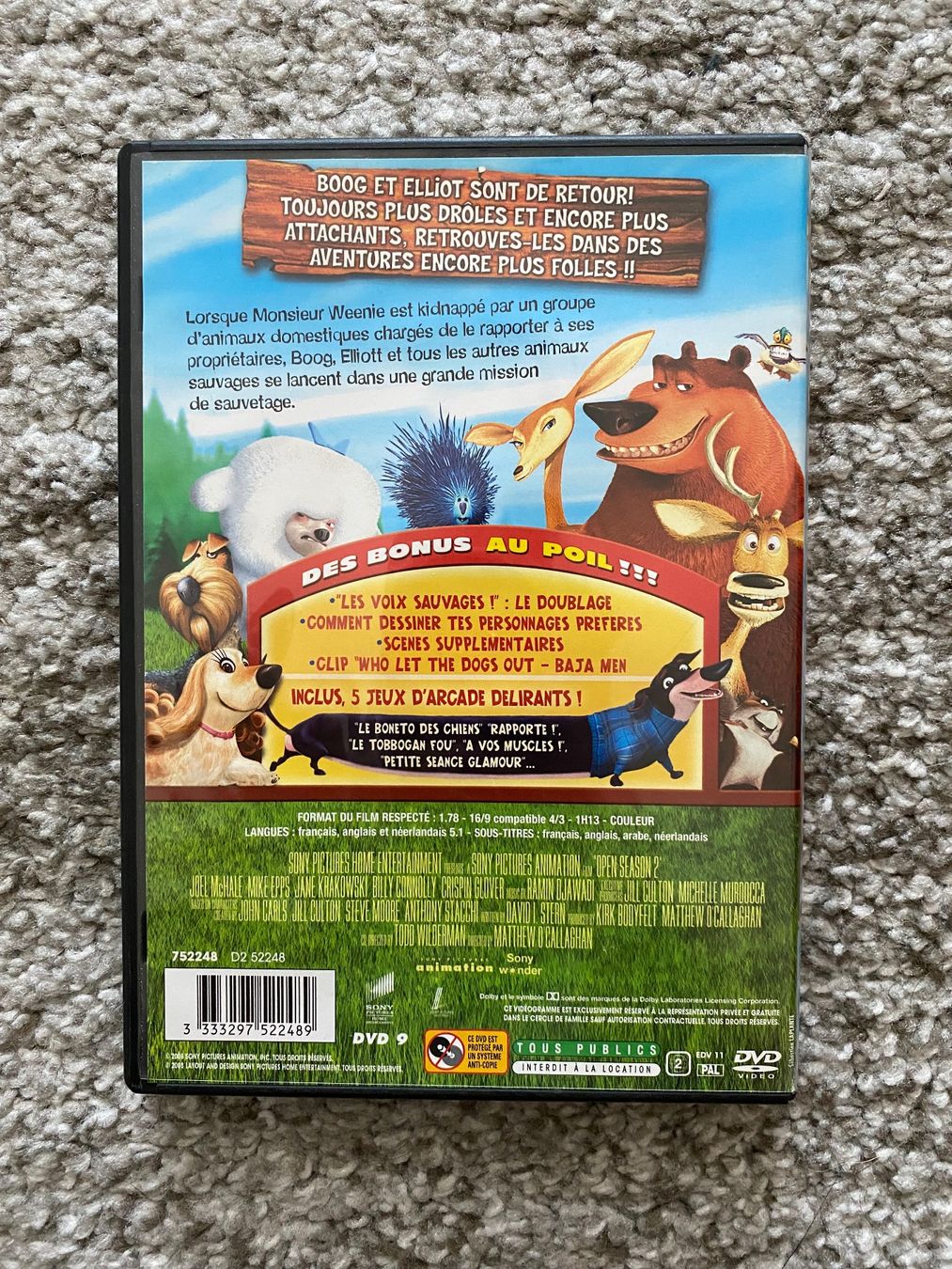 Alle DVDs: Les rebelles de la forêt 2 (DVD) – Gebraucht aus Orbe von SNAS9 1