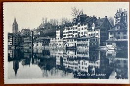 Zürich - Limmat - AK