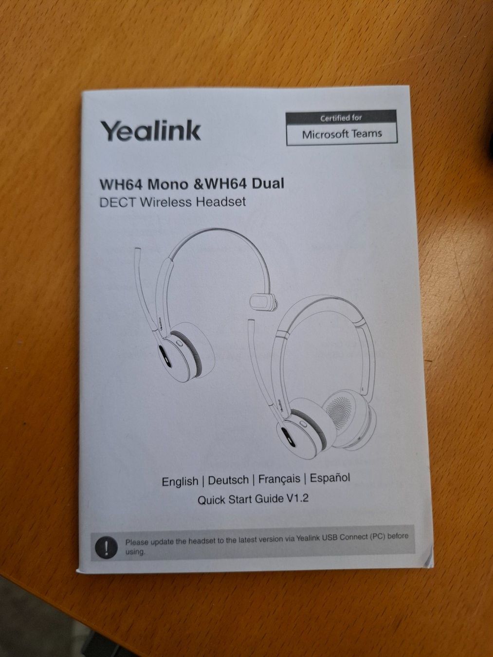 Yealink Cuffie: 018 (2x) Yealink Wireless Headset – Usato da Derendingen venduto da Meisterstuecke 4