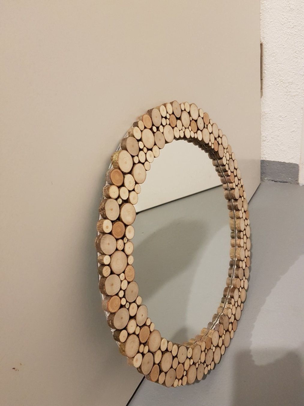 Specchi: Spiegel Holzrahmen Rund – Usato da Brunnen venduto da kent03 1