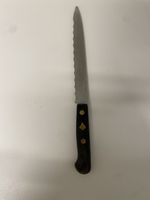 Wood bread knife
