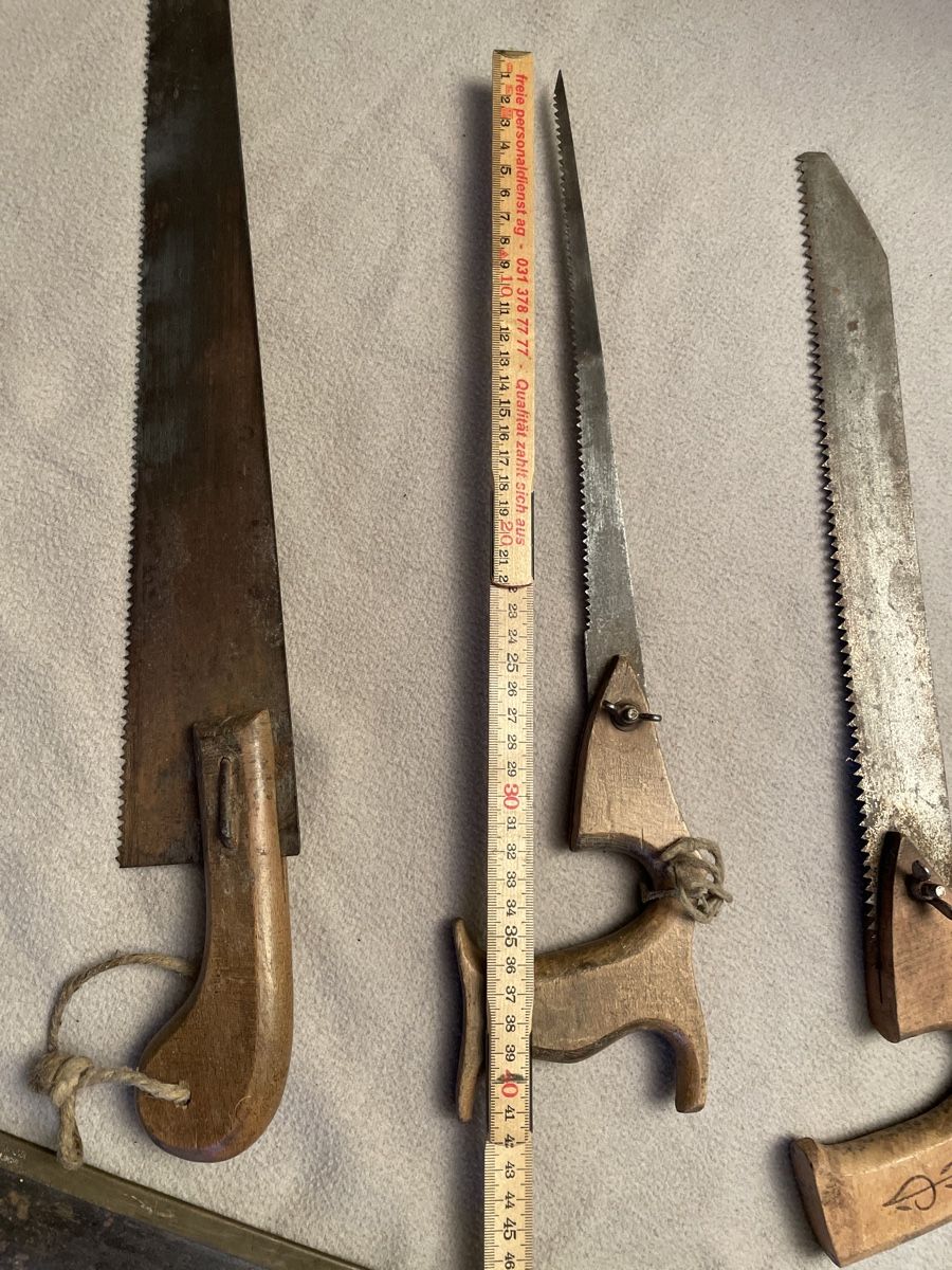 Tutti gli attrezzi: Alte Sägen Set Konvolut , Vintage, Retro – Usato da Safnern venduto da mikru 4