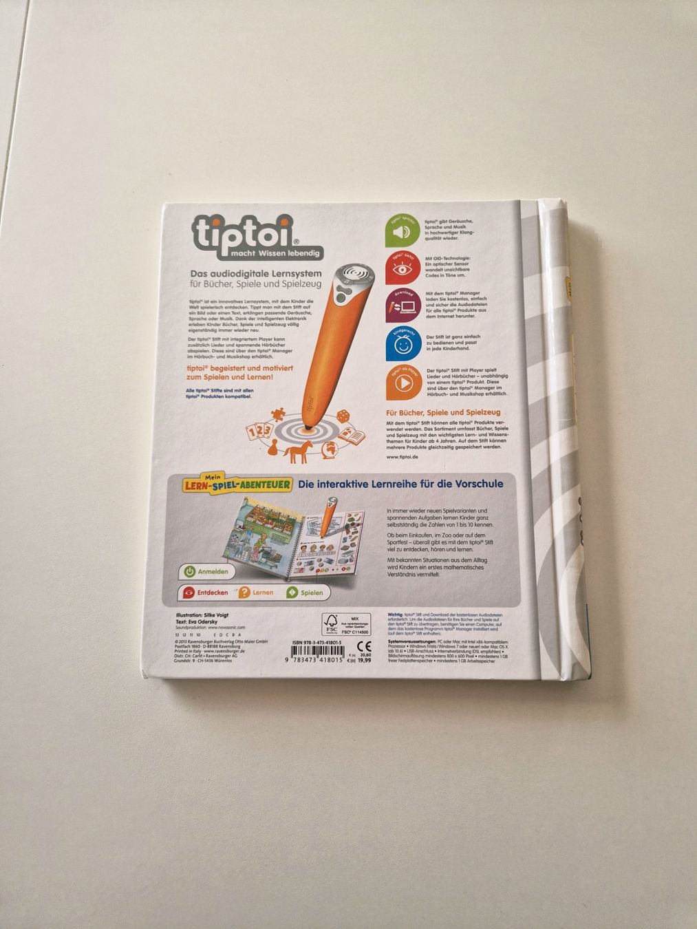 Tiptoi Jeux: tiptoi erste Zahlen – D'occasion à Stüsslingen par white_angel86 2