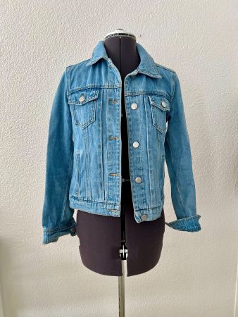 🩵 Warehouse Jeansjacke – Grösse 32 (UK 6) wie neu