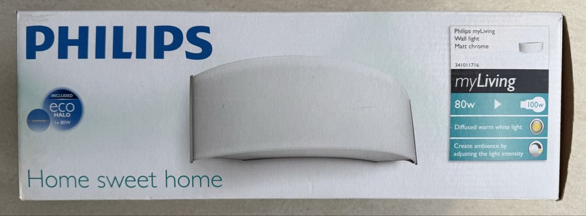 Philips Lampade: PHILIPS Wandlampe – Nuovo e nell'imballaggio originale da Müllheim Dorf venduto da Midata 2