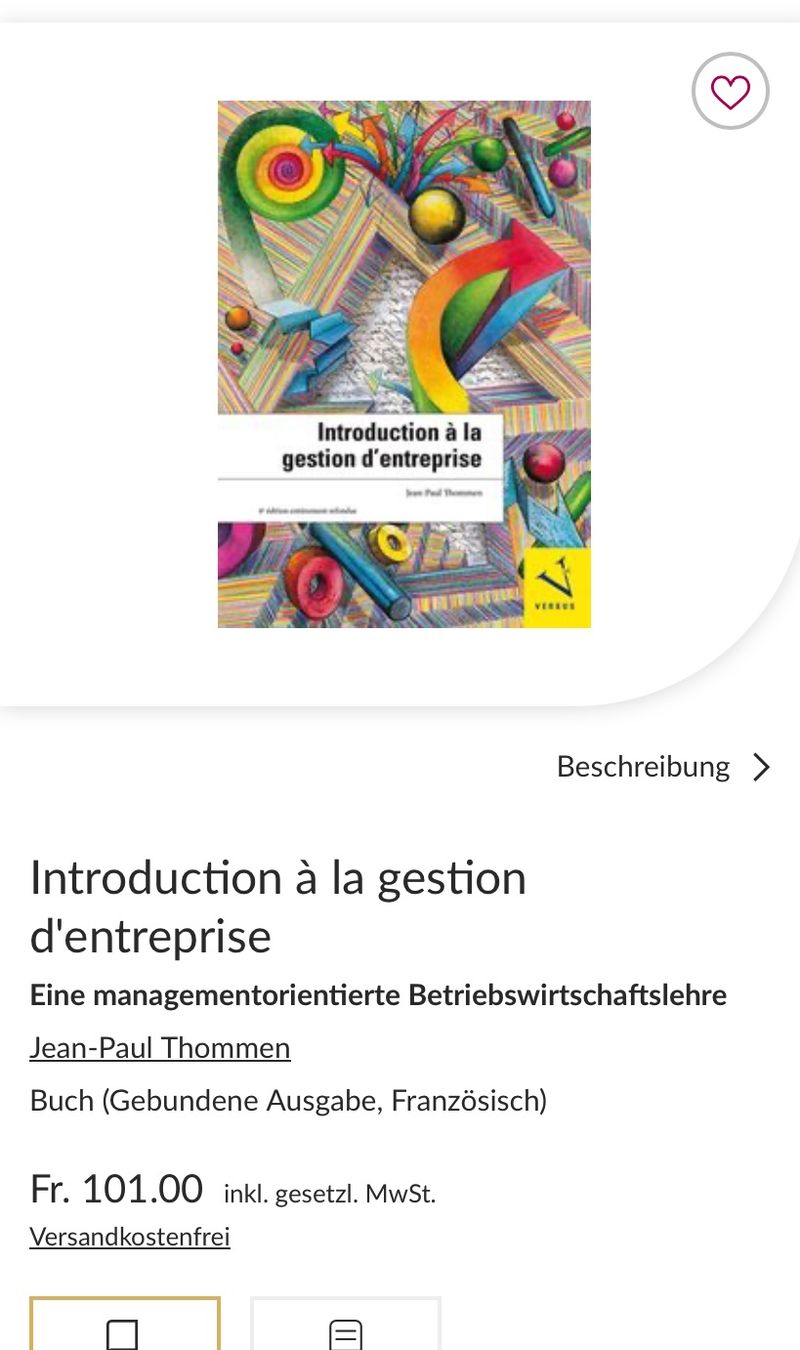Bücher: Managementorientierte Betriebswirtschaft – Neu (gemäss Beschreibung) aus Hittnau von Oracel 1