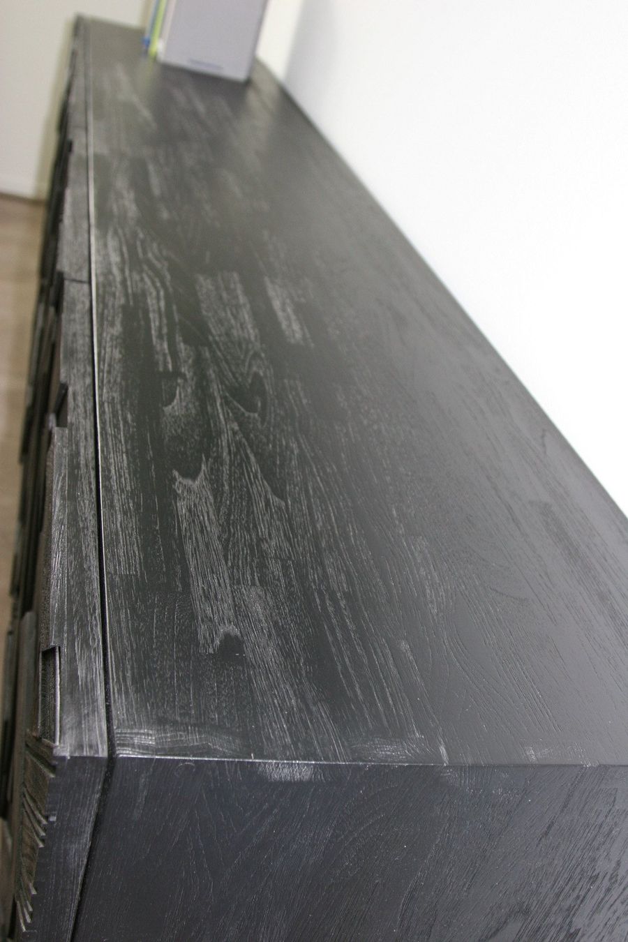 Ethnicraft Cassettiere: Ethnicraft Graphic Sideboard Teak massiv schwarz – Usato da Büren an der Aare venduto da Sabinem71 3