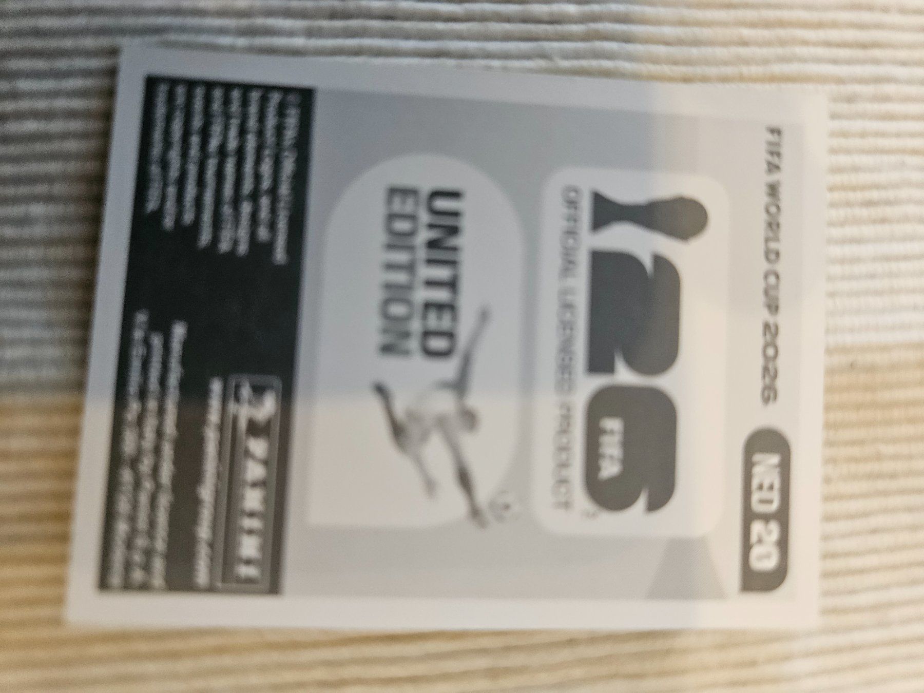 Panini Sammelbilder & Trading cards: Ned20 – Neu (gemäss Beschreibung) aus Würenlingen von Dinli 1