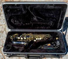 L.A. Sax Altsaxophon Black Nickel/Gold + Hardcase