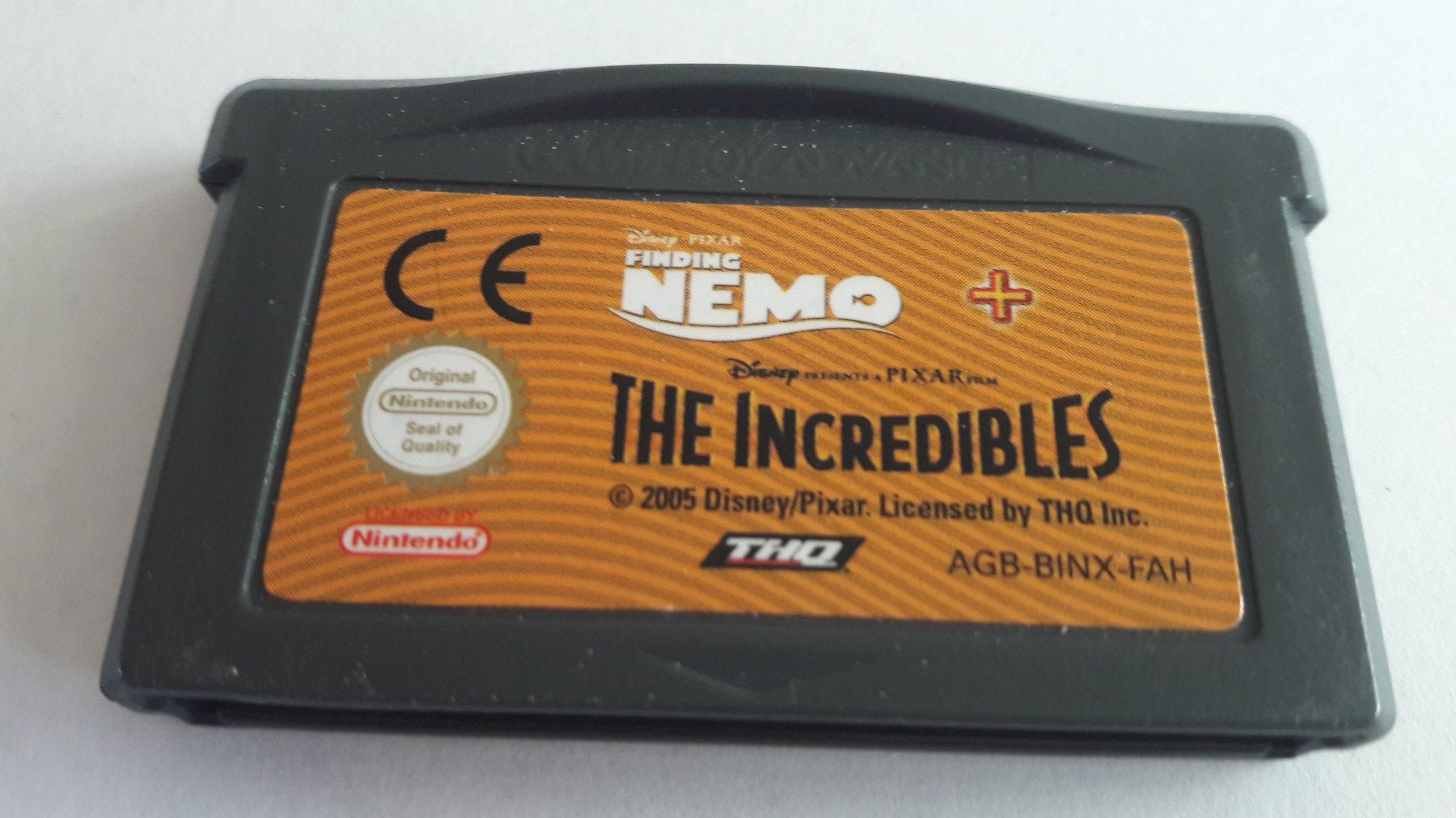 Nintendo Giochi: Finding Nemo + The Incredibles - GBA – Usato da Zürich venduto da Mephisto87
