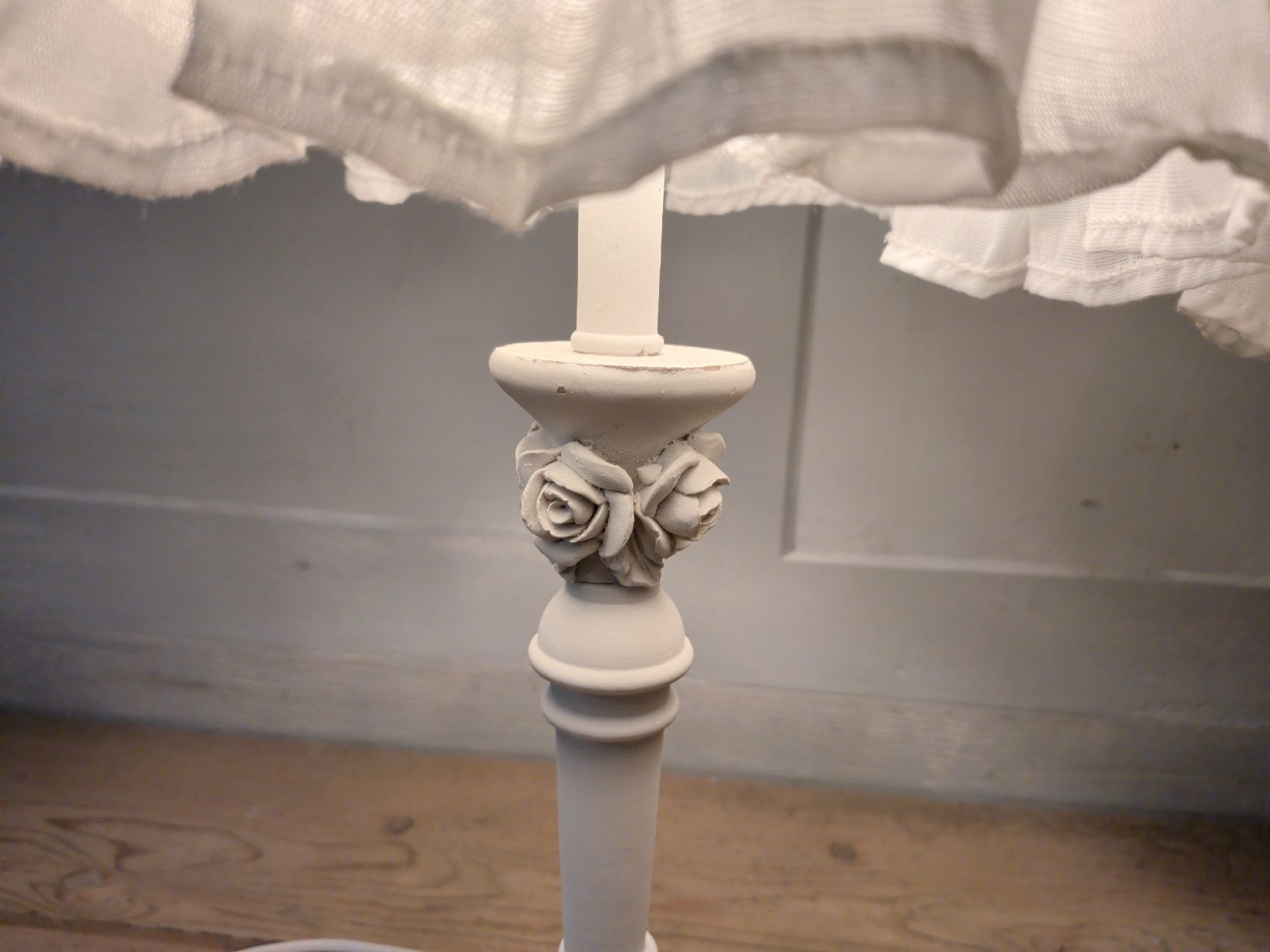 Lampen: Der mit 2 Stehlampen Shabby Chic weiss – Gebraucht aus Dietfurt von Subforce1853 1