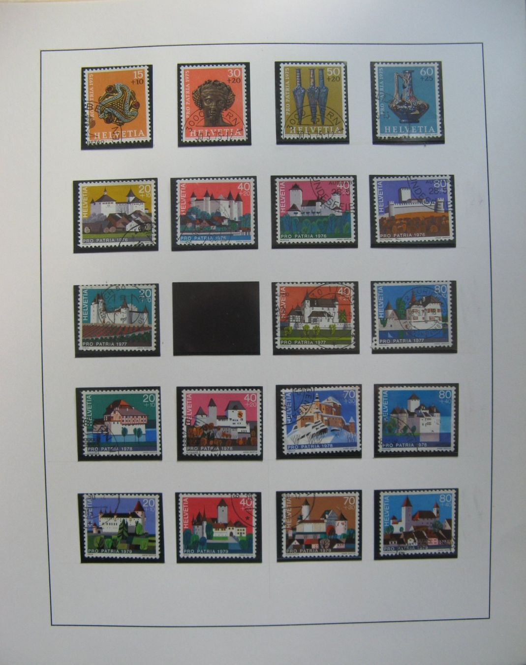 Alle Briefmarken: PP 1939 - 1981 – Gebraucht aus Frauenfeld von Interessent1 8