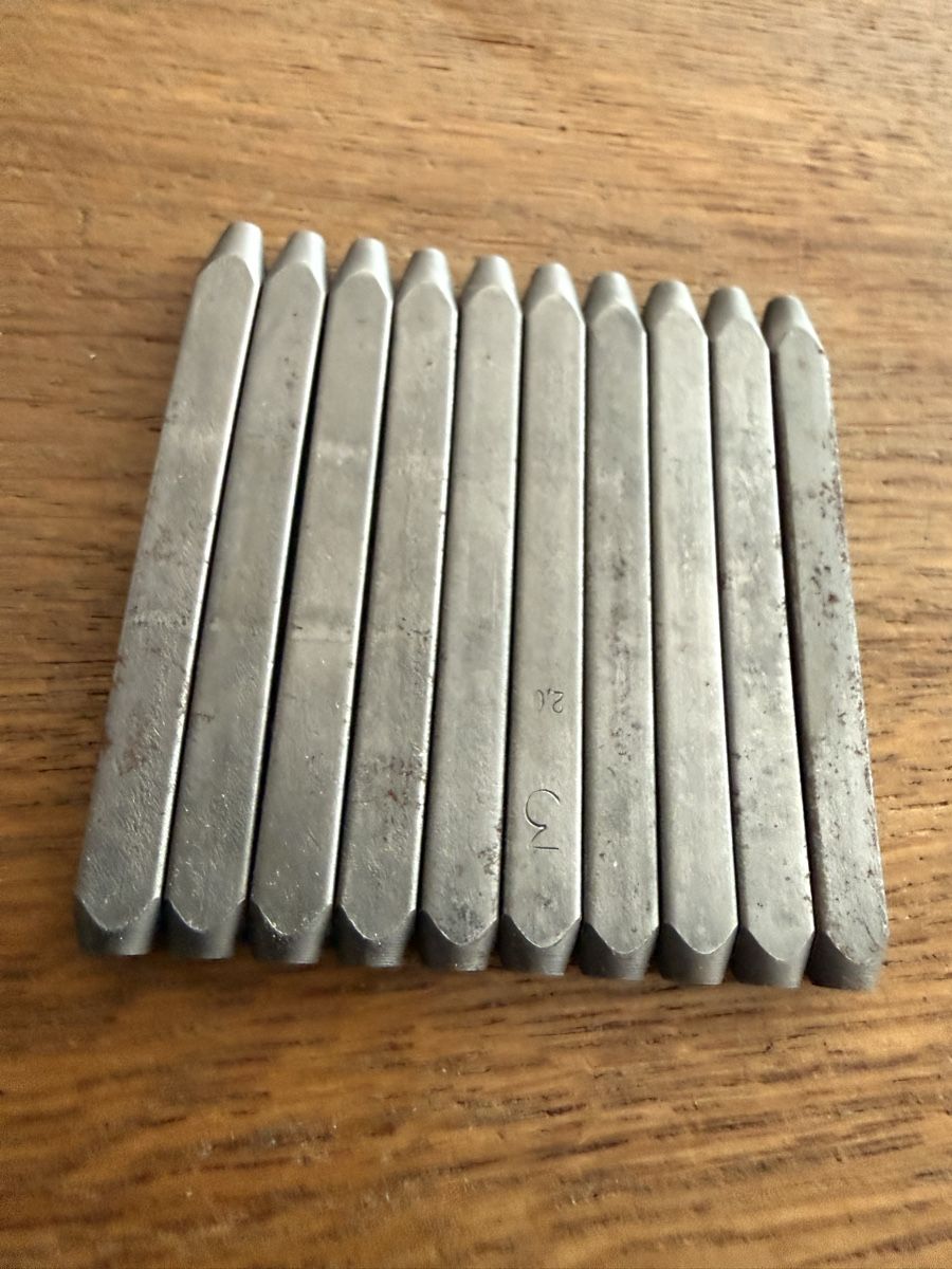 Stempel: Schlagstempel Schlagzahlen Punzen Stempel – Gebraucht aus Goldach von Donpancho 3