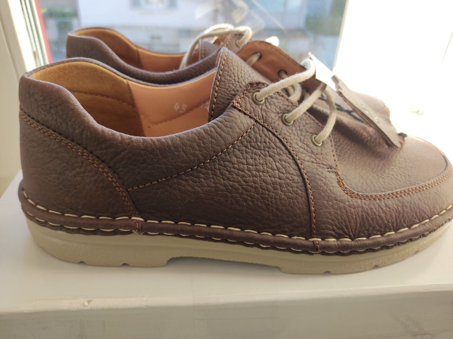 Scarpe da uomo: Dansko Yak Lederschuhe, braun, Grösse 43 – Nuovo e nell'imballaggio originale da Rorschach venduto da Roberto.M 1