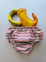Baby-Windelbadehose / 18 Mte. / inkl. Spielfigur und -Ring!!