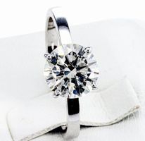 Diamantring Solitär mit 2,03ct H/SI2 mit GCI-Zertifikat