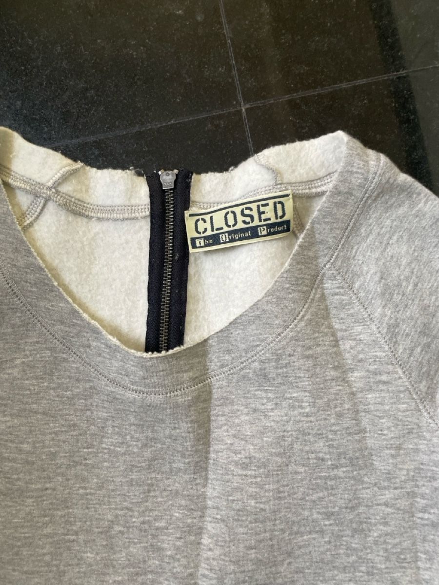 Closed Vestiti: Closed Kleid mit Leder Rock gr m – Usato da Zürich venduto da eddiekaterblau 1