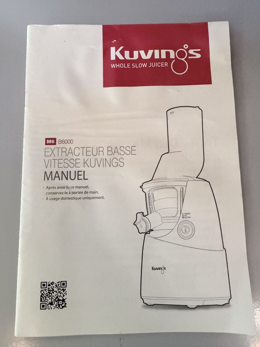 Elettrodomestici da cucina: Kuvings B6000w – Usato da Neuchâtel venduto da Mel1966 4