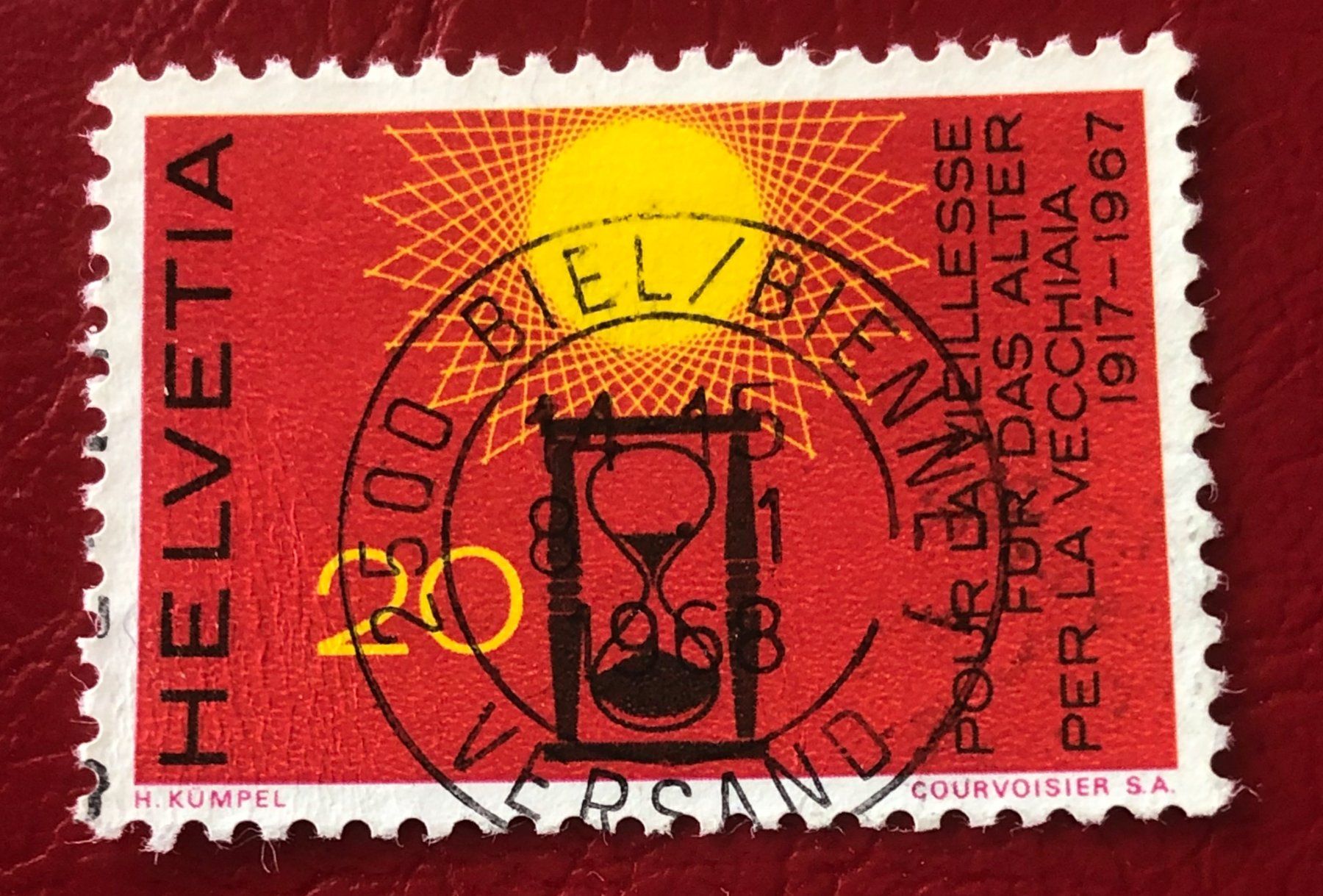 Tutti i francobolli: CH Briefmarken Stempelt Biel – Usato da Aarau venduto da Billa007