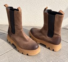 Damen Boots braun gebraucht