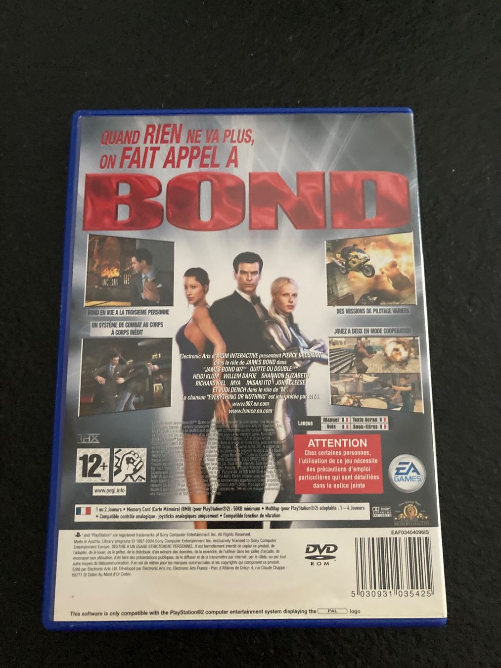 Sony Giochi: PS2 - James Bond 007: Alles oder Nichts – Usato da Ziefen venduto da Dancer99 1