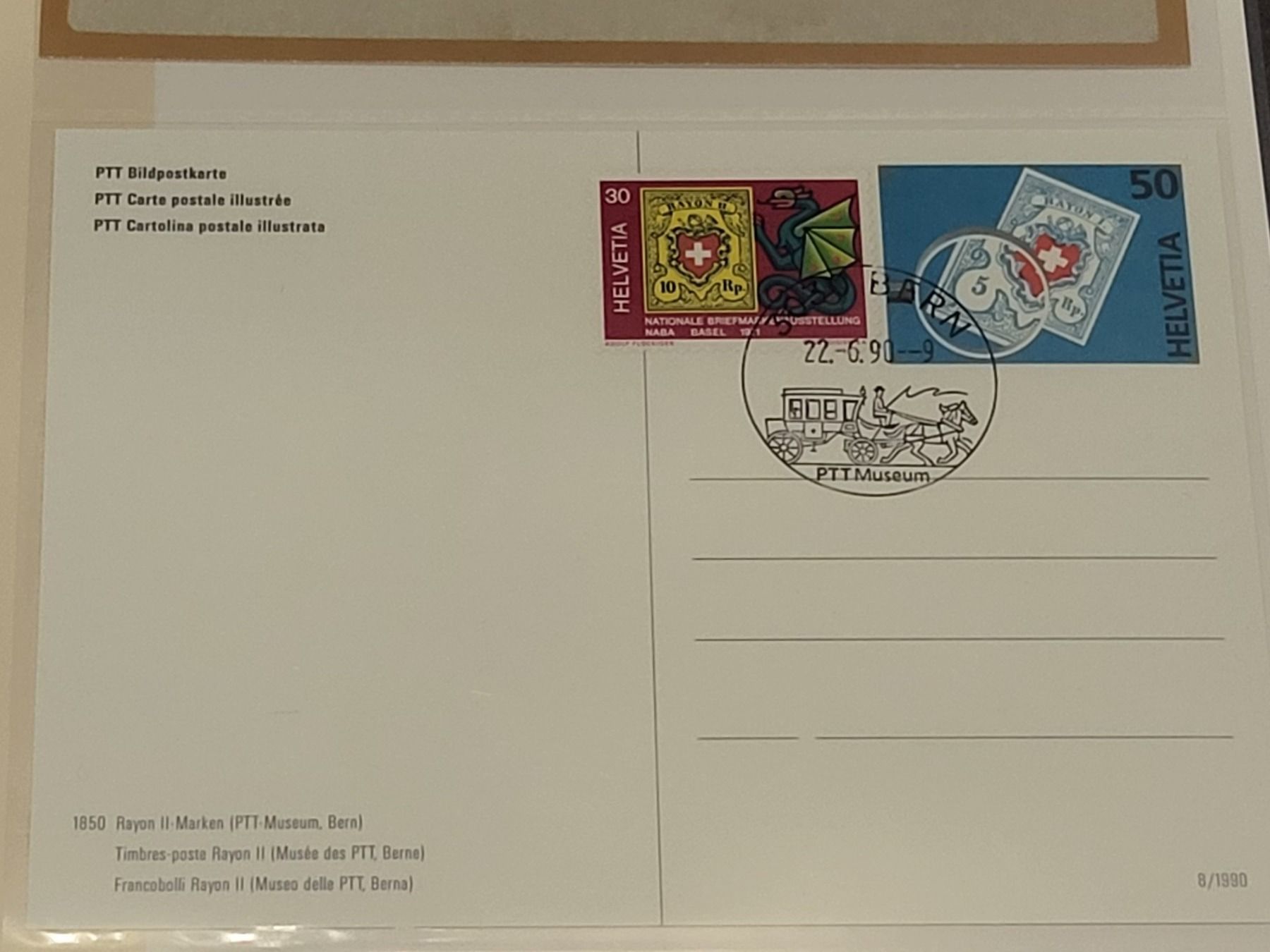 Tutti i francobolli: Briefmarken "Schweiz spezial" - Bundesmarken Rayon – Nuovo (secondo la descrizione) da Weinfelden venduto da michaelino 1