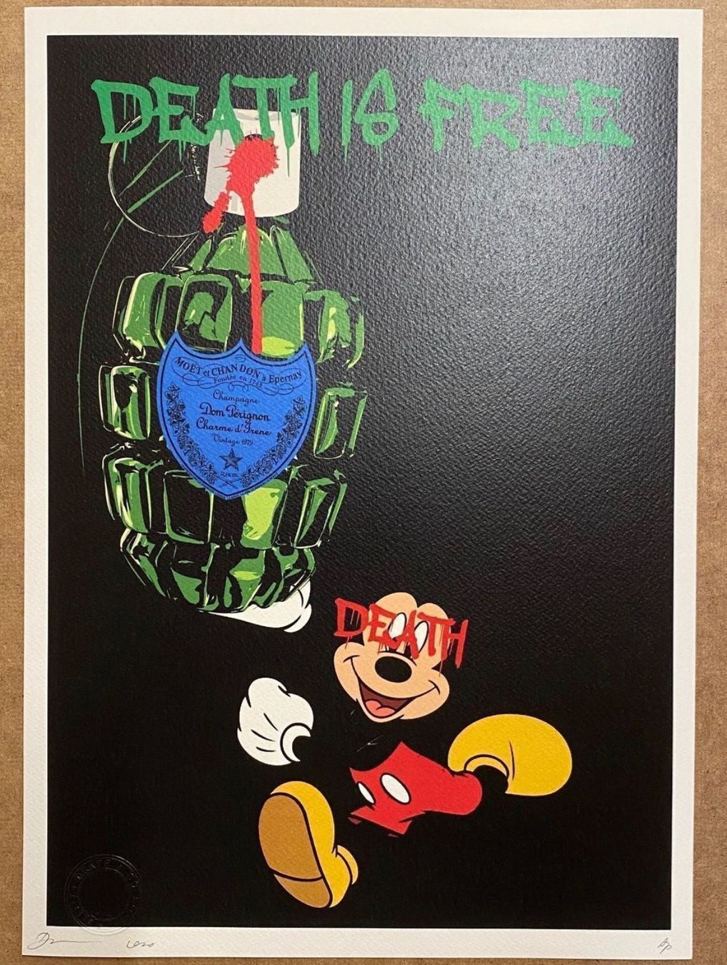 Foto & Immagini: DEATH NYC << Mickey Mouse & Pérignon Grenade >> – Nuovo (secondo la descrizione) da Bäretswil venduto da clothes-freak