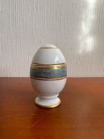 Ancien œuf décoratif PiaCavalli - Porcelaine peinte main