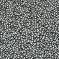 Saatperlen Miyuki Black Matted 3mm