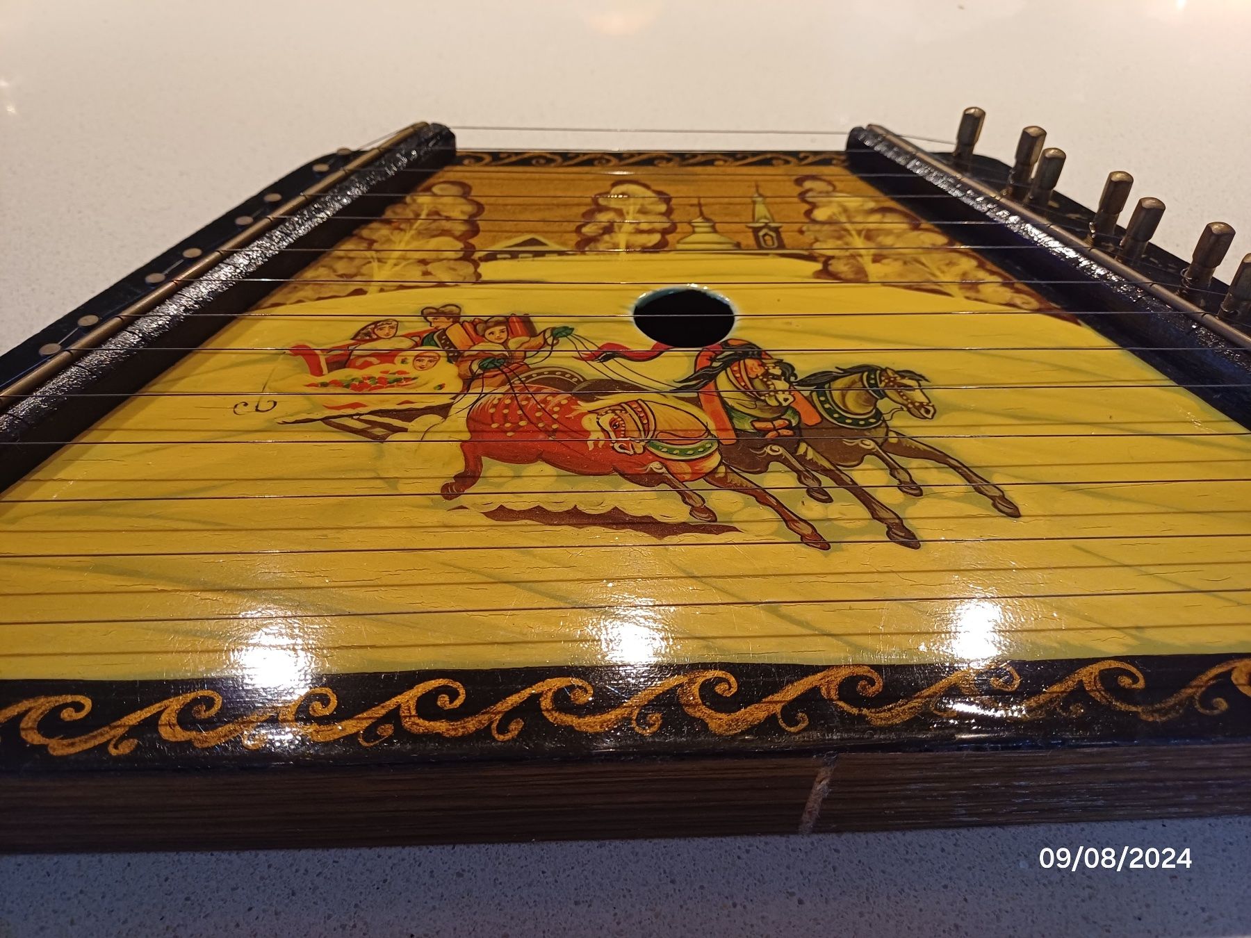 Strumenti musicali: Alte Zither, lackiert, handbemalt – Usato da Würenlos venduto da JRP_71 2