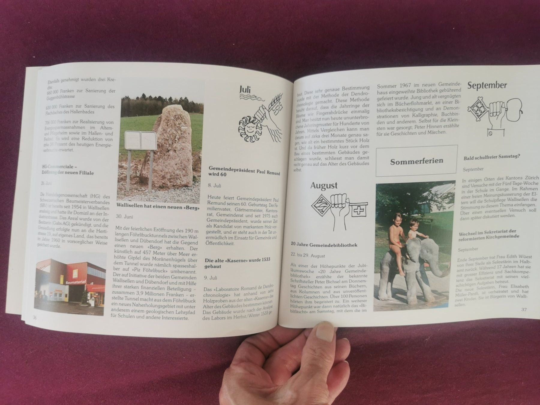 Libri: Walliseller Chronik 1987 – Usato da Gockhausen venduto da Porcini56 4