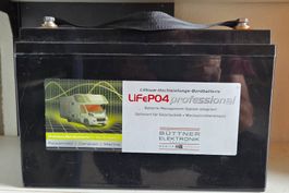 LifePO4 Lithium-Hochleistungs-Bordbatterie 12V 120AH