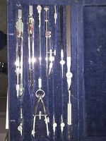 Original Kern Suisse Zirkelset reines Silber
