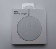 Wireless kabellos magnetisch Ladegerät Handy weiss 15W