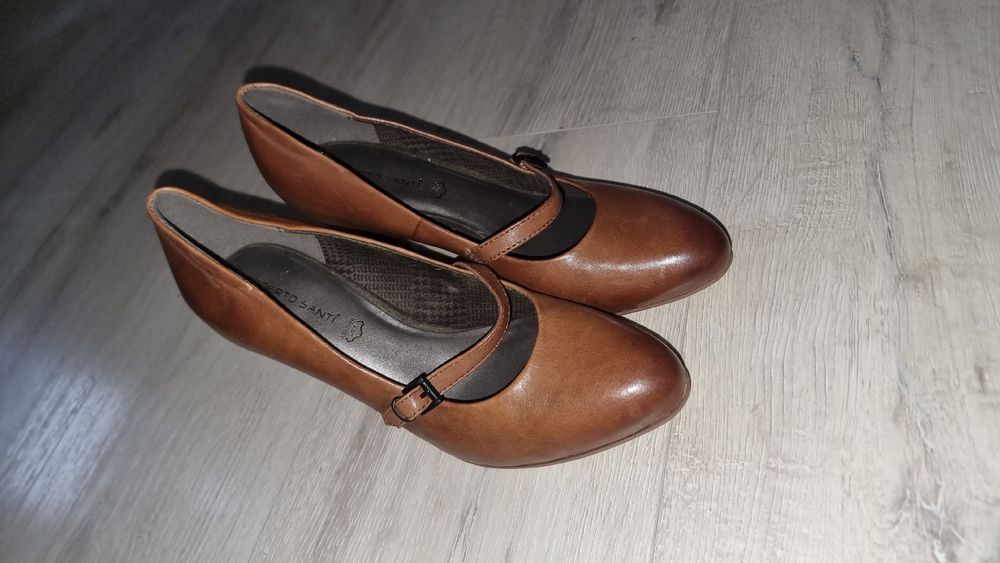 Roberto Santi Chaussures femmes: Roberto Santi Lederschuhe, braun, neu 36 – Neuf (Voir description) à Wigoltingen par Zuckerfee84 1