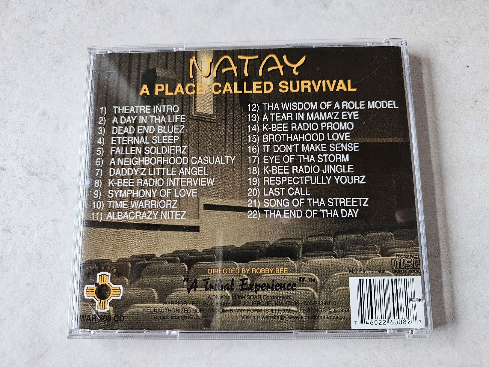 CD: Natay  -  A Place Called Survival – Usato da Schneisingen venduto da backstore24 1