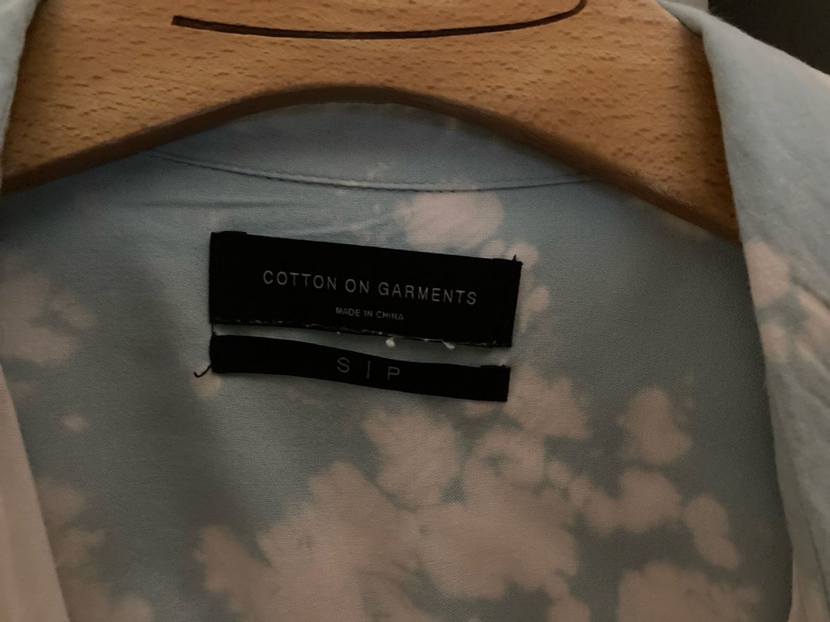 Camicie: Ab 10.- Herren Hemd kurzarm hellblau weiss Grösse S – Usato da Cureglia venduto da VintageCoinCollect91 6