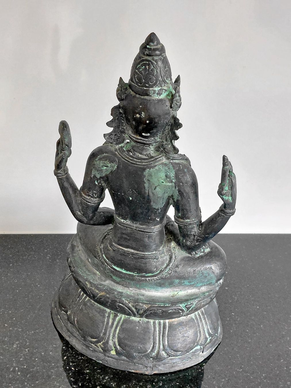 Statuette: SHIVA Bronze Hohlguss Figur – Usato da St. Gallen venduto da Aerodoc2 1